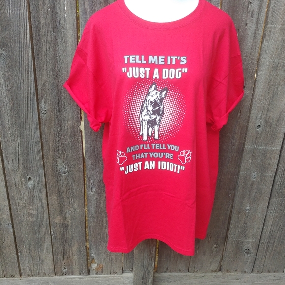 NWOT Dog Love Graphic T-Shirt - Picture 2 of 9